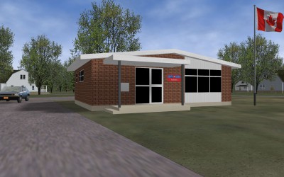 The Waterville Post Office.