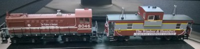 My Engine and Caboose together