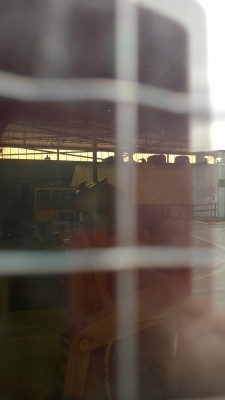 Not sure but that could be 999 in the background. Took the photo with my phone though the window into building 6