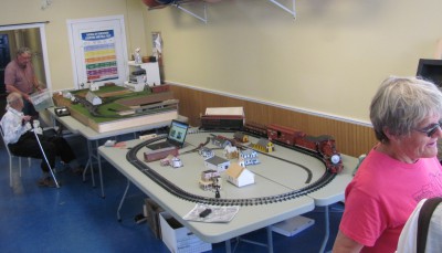 Overall view of Kingsport Gala Days DAR models.