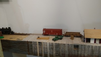 Work on the wharf.