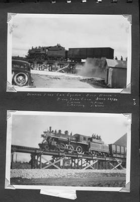First Deep Brook gypsum dump June 18, 1940. Photos by Charles McBride.