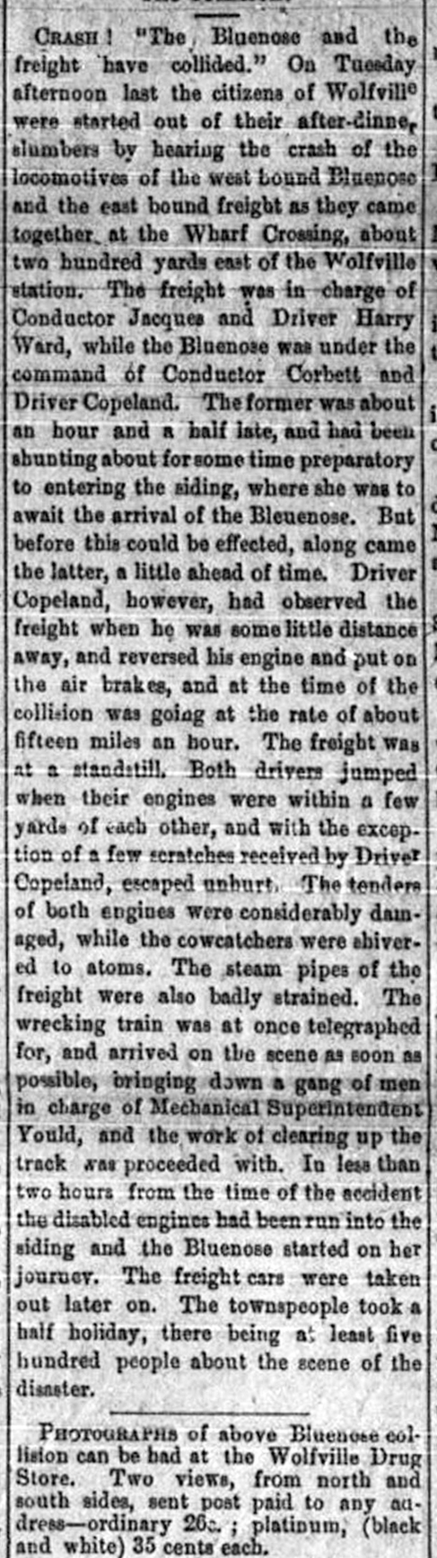 Wolfville Collsion The Acadian and King's Co. Times (July 17, 1896).jpg