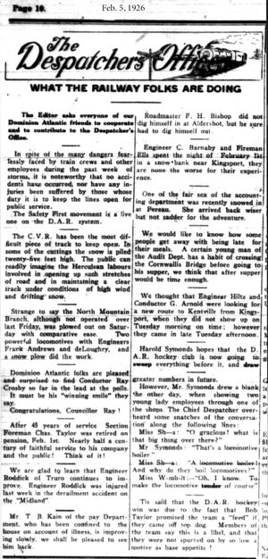 Advertiser 1926-02-05 The Despatchers Office.jpg