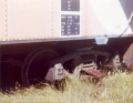 August 29, 1993.Close-up of caboose truck at Kentville.jpg