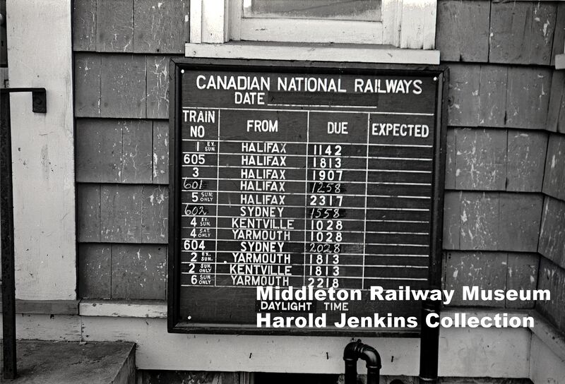 File:CNR - Station Time Table Board - Windsor Junction Station - Harold Jenkins Photo - Unknown Date.JPG