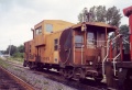DAR caboose at Hantsport July 1994.jpg