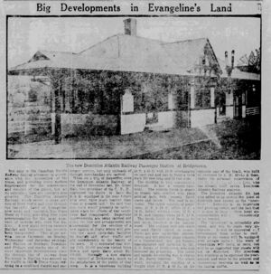 Gazette 1921 12 09 DAR Improvements and Bridgetown Station.jpg