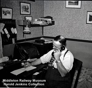 Harold At His Desk-Windsor-Unknown Date.JPG