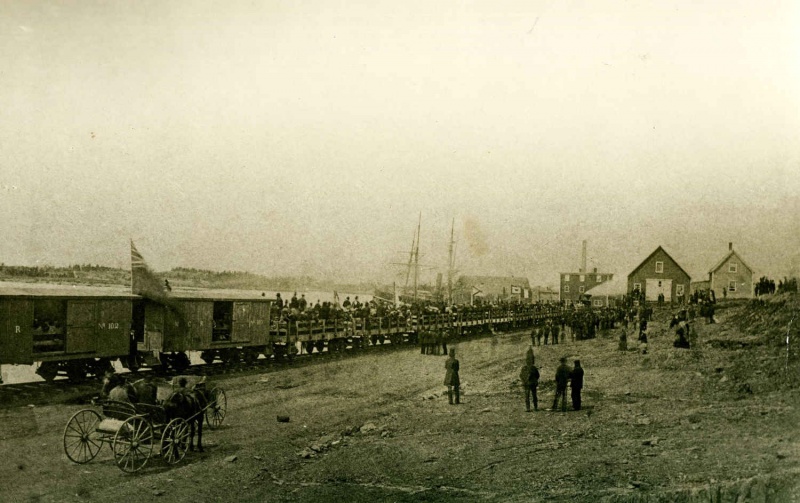 File:PH-56-6 The Excursion - first train over the railway in Yarmouth.May 11 1875.jpg